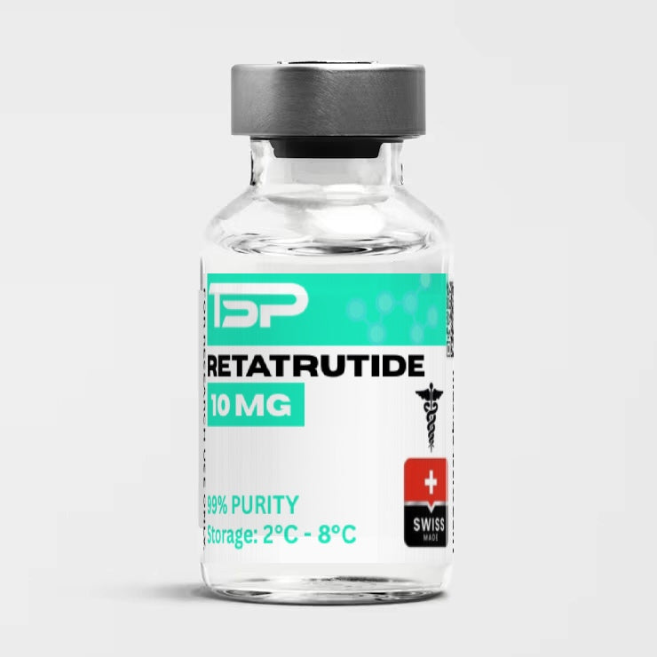 RETATRUTIDE 10MG | Triple-Agonist Metabolic Research Peptide