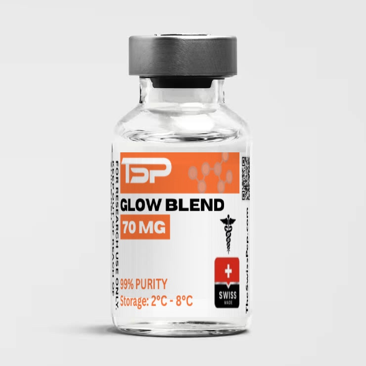 GLOW BLEND 70MG | Collagen Support & Skin Hydration Peptide Fusion