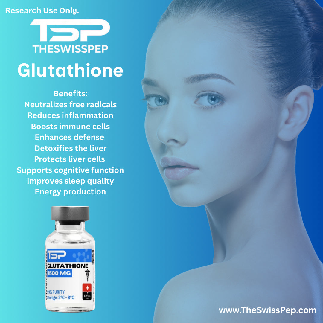 GLUTATHIONE 1500MG | Master Antioxidant for Cellular Defense