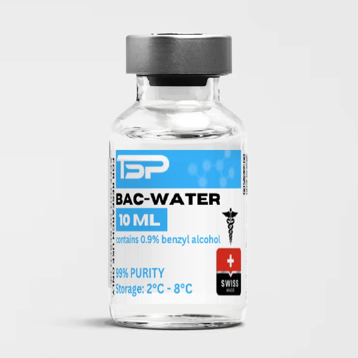 BACTERIOSTATIC WATER 10ML | Multi-Use Sterile Reconstitution Solution for Research